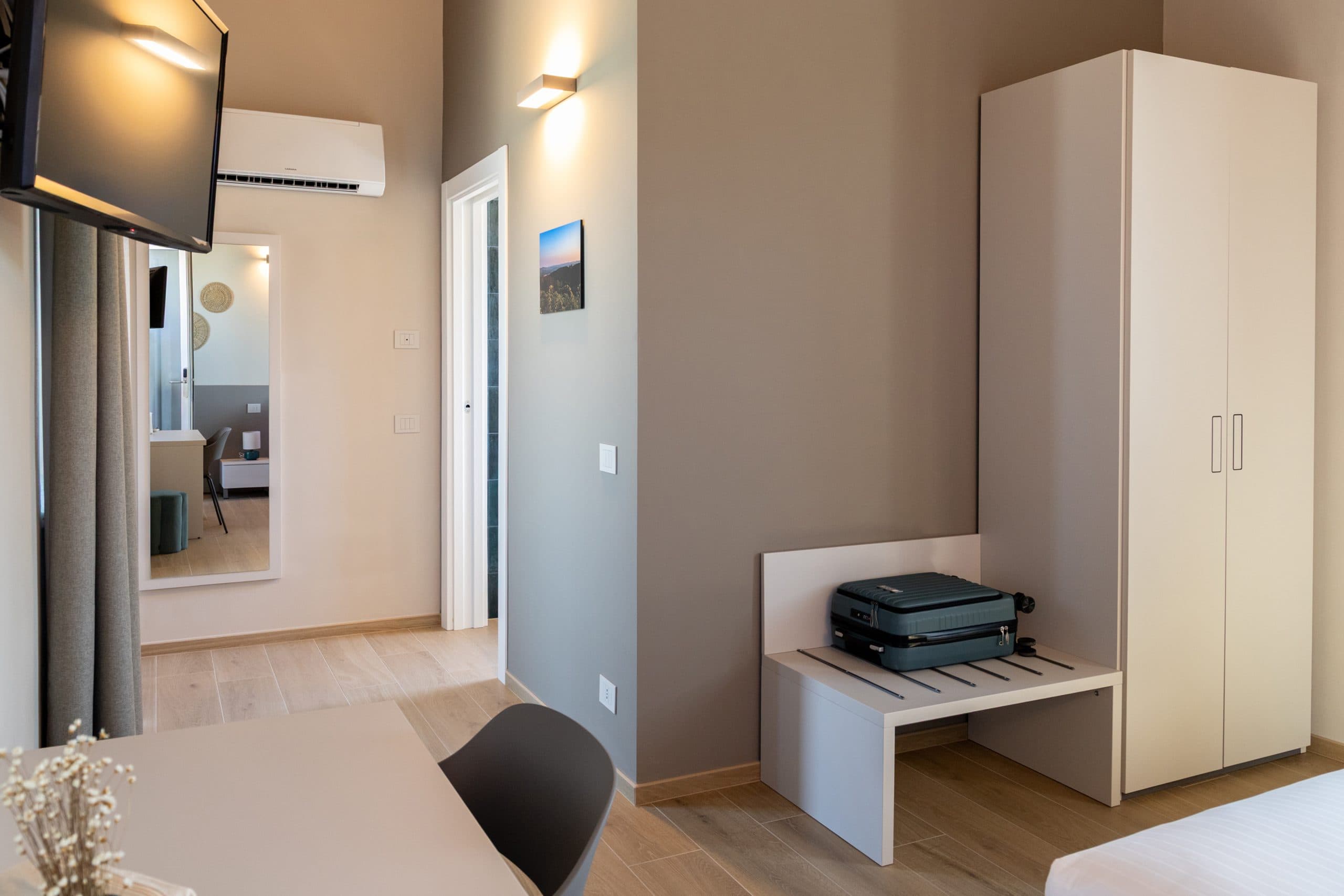 Camera Superior letto e armadio