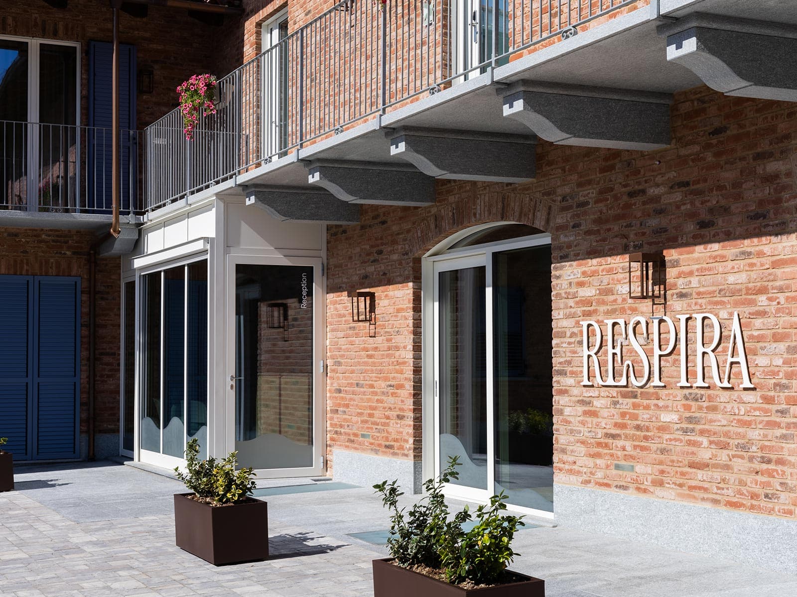 Respira ingresso esterno camere